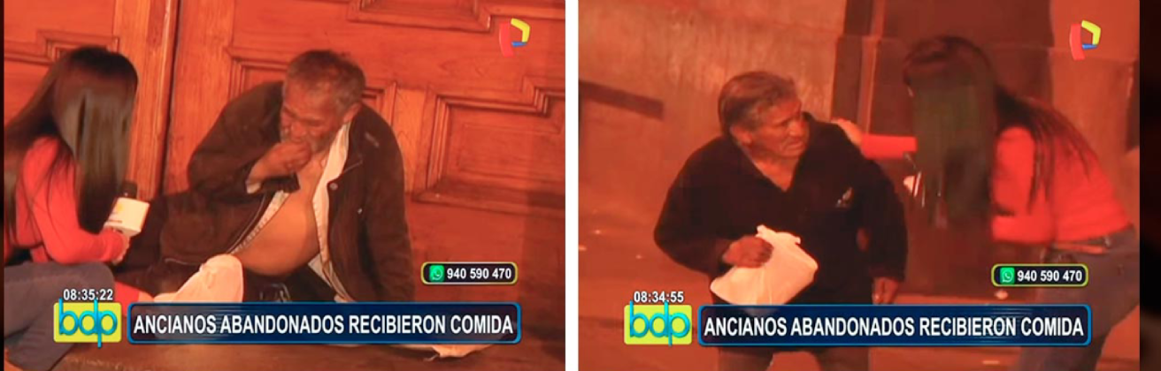 Fundación Wiese y Buenos Días Perú ayudan ancianos en estado de abandono
